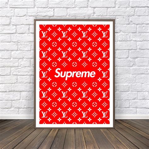 louis vuitton supreme poster|louis vuitton supreme shoes.